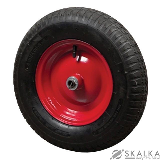 Колесо пневматическое Intertool 15" 4.00-8.00 к тачке (WB-0015) На фото Колесо пневматическое Intertool 15" 4.00-8.00 к тачке (WB-0015)