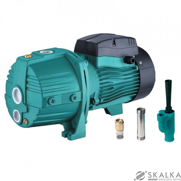 На фото Насос центробежный с внешним эжектором Leo 3.0 0.75кВт HSmax 35м Hmax 50м Qmax 35л/мин (775338)