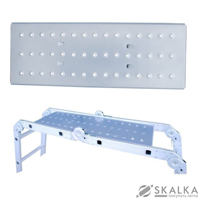 На фото Рабочая платформа Intertool к лестнице LT-0028 (LT-6028)