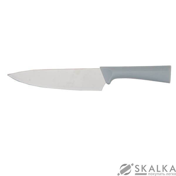 На фото Кухонный нож Maestro Rainbow Titanium Coating поварской 203 мм Grey (MR1442)
