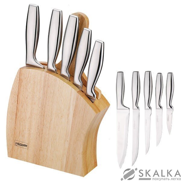 На фото Набор ножей Maestro из 7 предметов (MR1411)