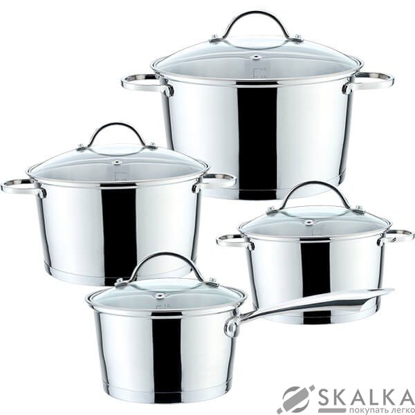 На фото Набор посуды Maestro из 8 предметов (MR-3508-8L)