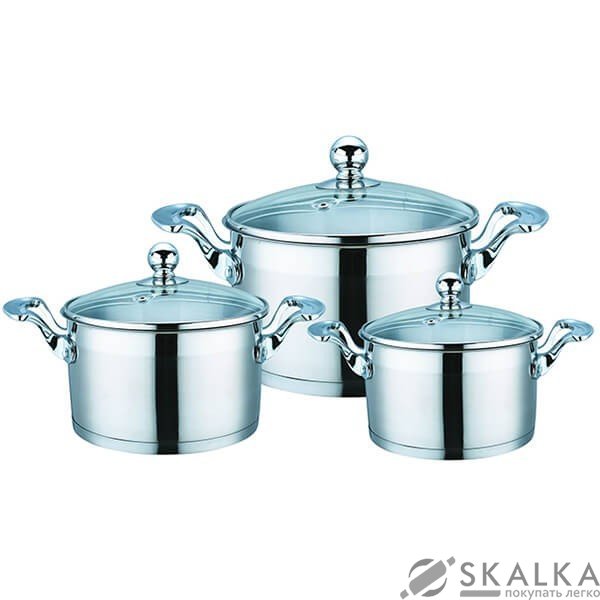 На фото Набор посуды Maestro ст.кр. из 6 предметов (MR-3506)