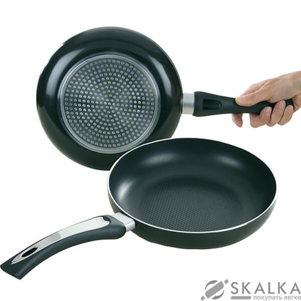 На фото Сковорода Maestro с крышкой 28 см (MR-1203-28)