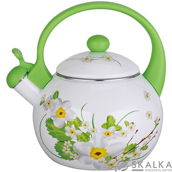 На фото Чайник Maestro Rainbow со свистком 2.5 л (MR-1325)