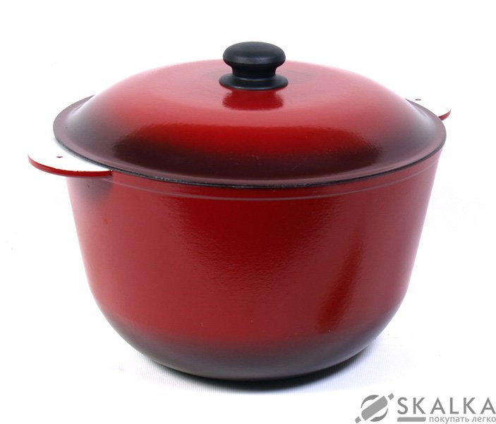 На фото Казан походный Силумин 10 л (ЕКД 10)