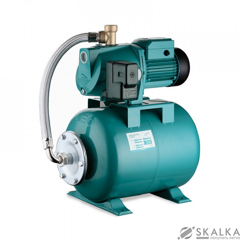 Станция водоснабжения Leo 1.1кВт Hmax 55м Qmax 90л/мин (776225) На фото Станция водоснабжения Leo 1.1кВт Hmax 55м Qmax 90л/мин (776225)