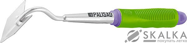 На фото Мотыжка PALISAD трапеция, обрезиненная рукоятка (63010)