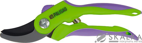 На фото Секатор PALISAD 200 мм, пружина возвратная ленточного типа (60536)
