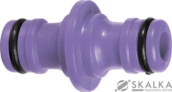 Переходник-соединитель PALISAD пластмассовый, штуцерный (66465) На фото Переходник-соединитель PALISAD пластмассовый, штуцерный (66465)