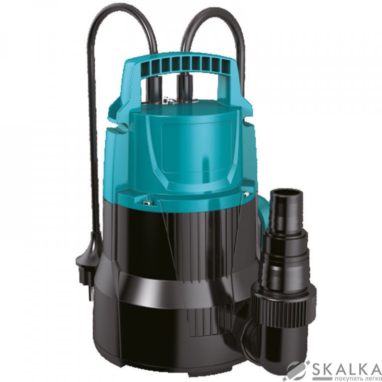 На фото Насос дренажный садовый Leo 0.5кВт Hmax 8м Qmax 170л/мин (773143)