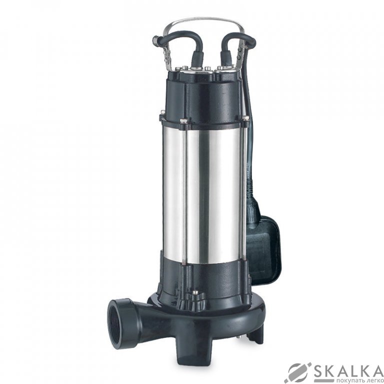 На фото Насос канализационный Aquatica 1.3кВт Hmax 12м Qmax 300л/мин (с ножом) (773332)