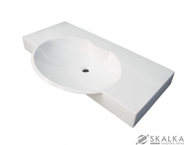 На фото Умывальник Fancy Marble (Буль-Буль) Carme 980 (3410101)
