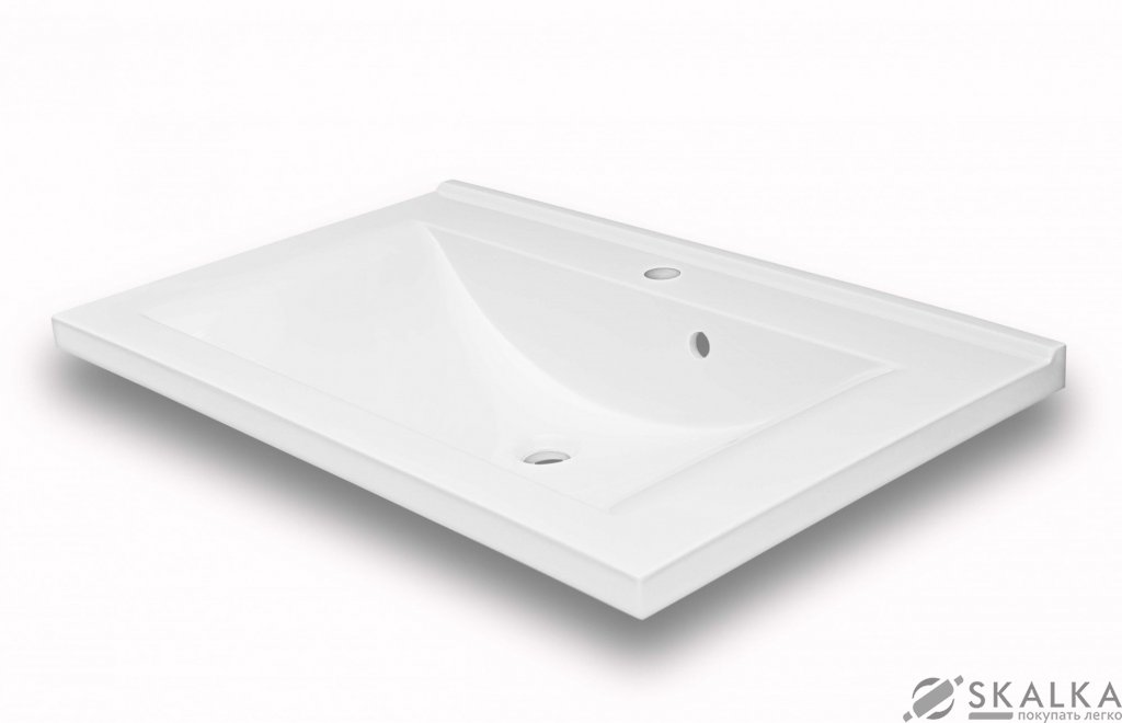 Умывальник Fancy Marble (Буль-Буль) Dallas 800 (1108101) На фото Умывальник Fancy Marble (Буль-Буль) Dallas 800 (1108101)