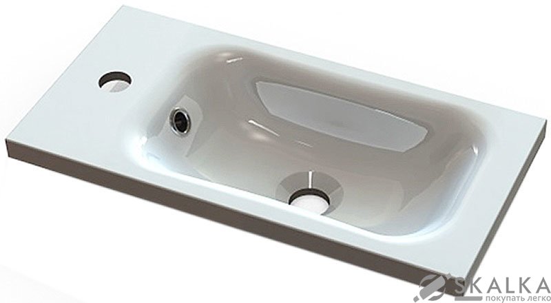 На фото Умывальник Fancy Marble (Буль-Буль) Linnea 500 (1805101)