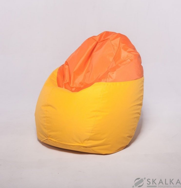 На фото Кресло-груша Комбо Poparada Yellow large (GCL)