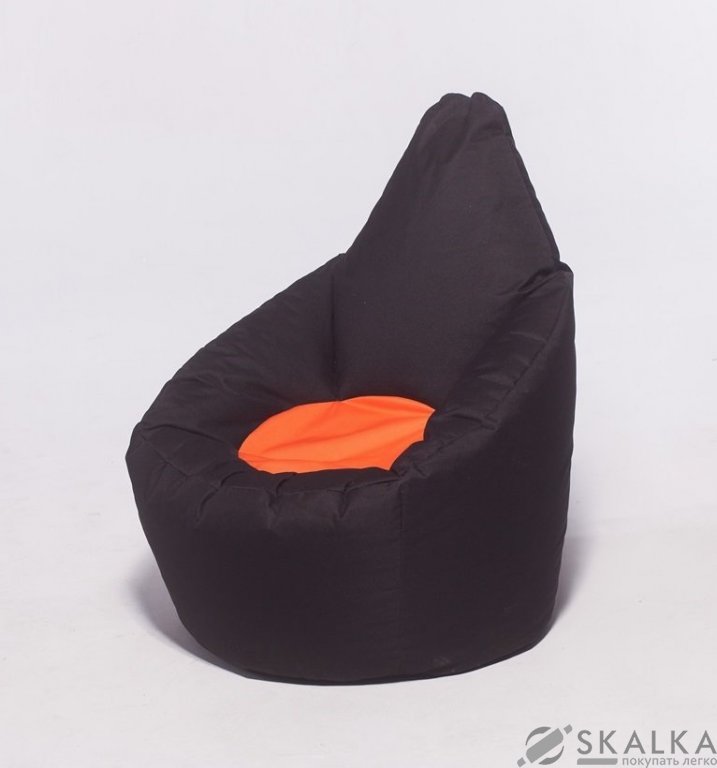 На фото Кресло-груша Бумбокс Poparada Black (BB3S)
