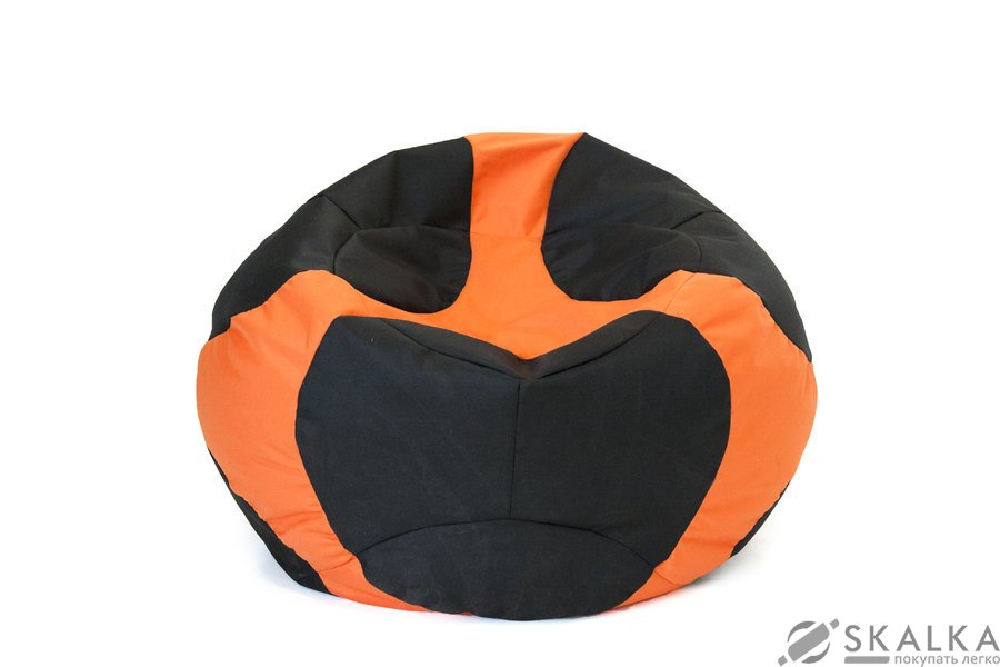 На фото Кресло-мешок Мяч Евро Poparada Orange (BM1)