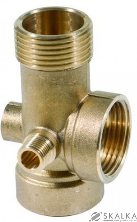 На фото Соединитель пятивыводной Aquatica 80мм 1”Мx1”Fx1”Fx¼”Mx¼”F (779598)