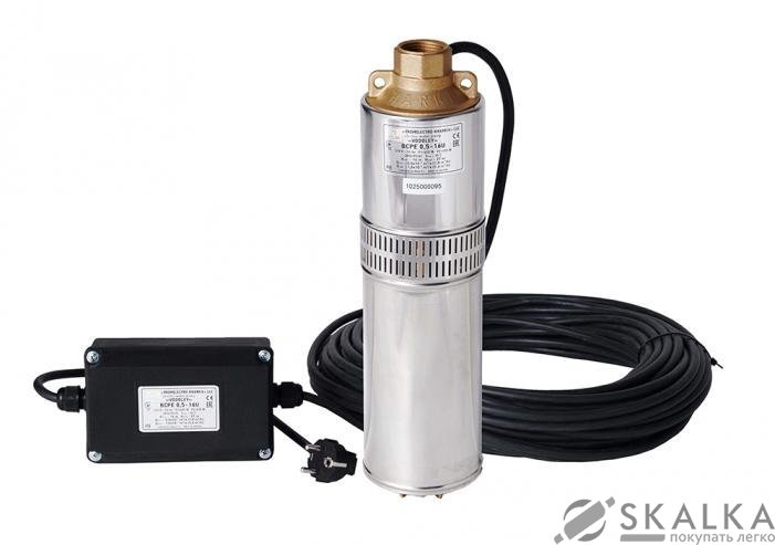 На фото Скважинный насос Водолей (БЦПЭ 0,32-25У)