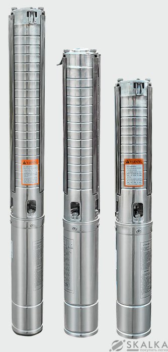 Скважинный центробежный насос Euroaqua (4SPM2-18) На фото Скважинный центробежный насос Euroaqua (4SPM2-18)