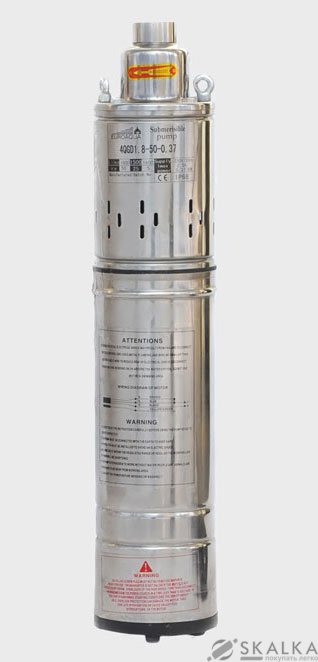 На фото Скважинный шнековый насос Euroaqua (4QGD1.9-120-1.1)