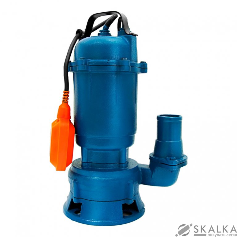 На фото Насос канализационный Wetron 1.1кВт Hmax 10м Qmax 200л/мин (773401)