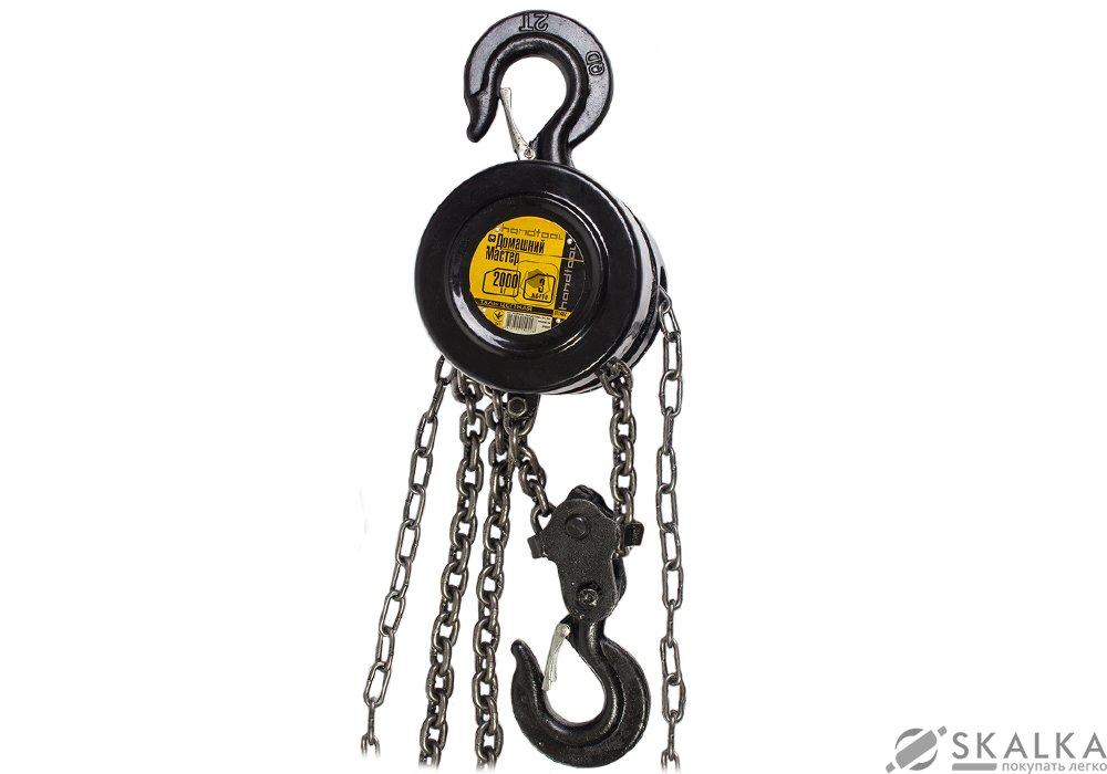 На фото Таль цепная Intertool 2т (GT1402)