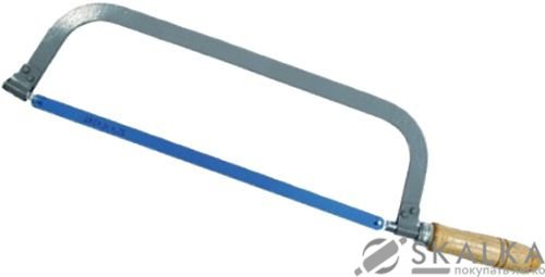 На фото Ножовка Intertool по металлу 300мм деревянная рукоятка (HT-3301)