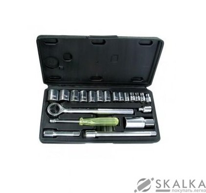 На фото Набор головок и комплектующих Intertool 21шт 1/4", 3/8" Drop Forged (HT-2222)
