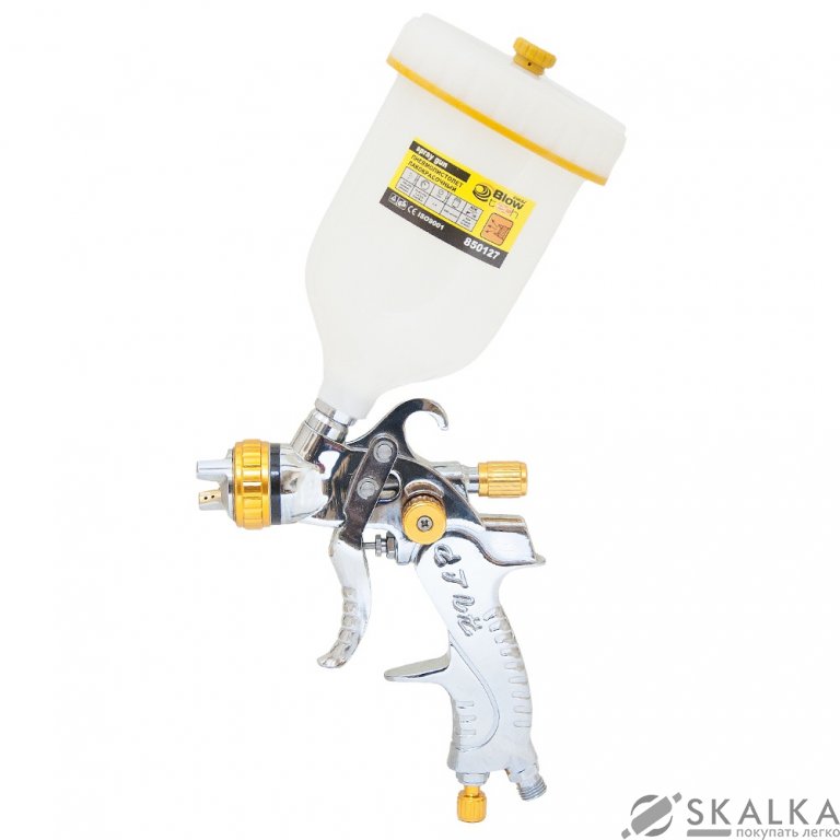 Краскораспылитель Sigma HVLP Ø1.4мм с в/б (пласт) (6812022) На фото Краскораспылитель Sigma HVLP Ø1.4мм с в/б (пласт) (6812022)