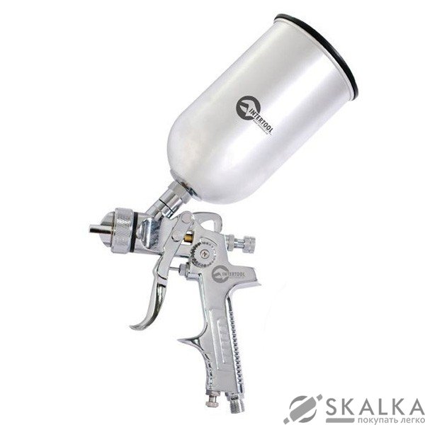 На фото Краскораспылитель Intertool HP 1.0мм, 400мл (PT-0220)