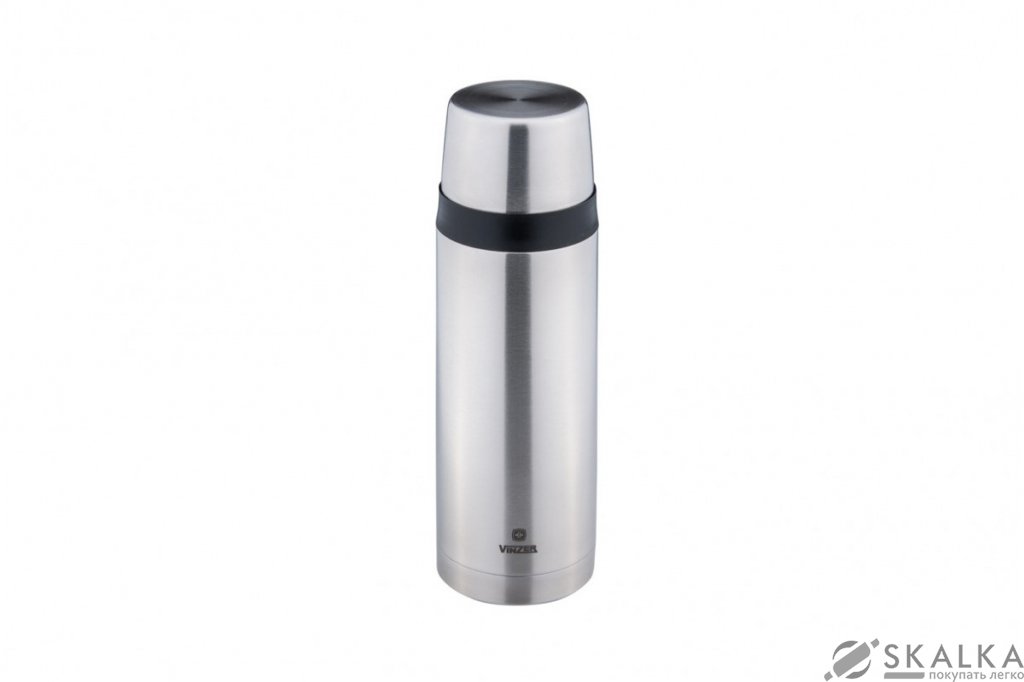 Термос Vinzer 750 мл Серебристый (89146) На фото Термос Vinzer 750 мл Серебристый (89146)