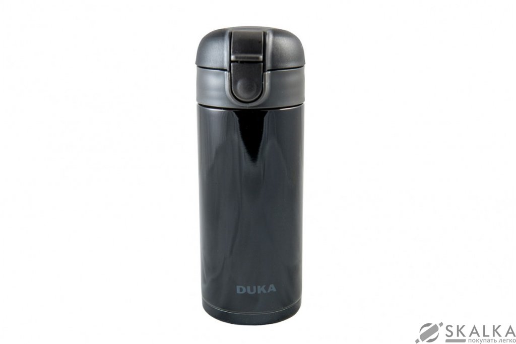 Термочашка черная Duka VACUUM PREMIUM 370 мл (1211214) На фото Термочашка черная Duka VACUUM PREMIUM 370 мл (1211214)