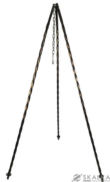 Тренога кованная костровая Силумин 0.8 см (ТКК0.8) На фото Тренога кованная костровая Силумин 0.8 см (ТКК0.8)