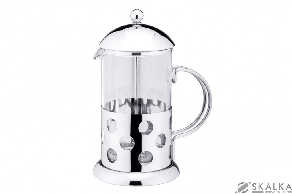 Френч-пресс Vinzer Circle 1 л (89350) На фото Френч-пресс Vinzer Circle 1 л (89350)