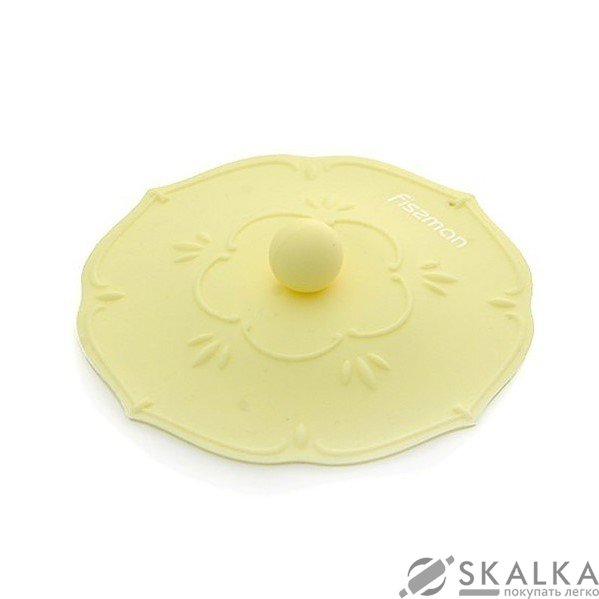 Крышка силиконовая Fissman 11.5 см (AY-7570.DV) На фото Крышка силиконовая Fissman 11.5 см (AY-7570.DV)