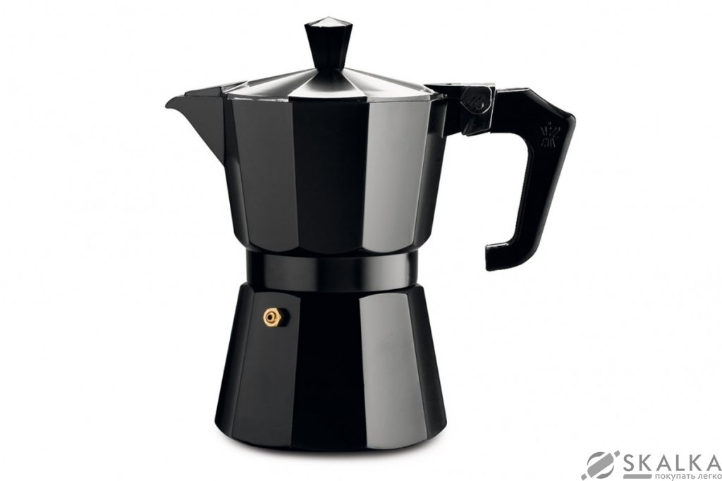 Гейзерная кофеварка Pezzetti Italexpess на 3 чашки 0.3 л (1361-07060) На фото Гейзерная кофеварка Pezzetti Italexpess на 3 чашки 0.3 л (1361-07060)