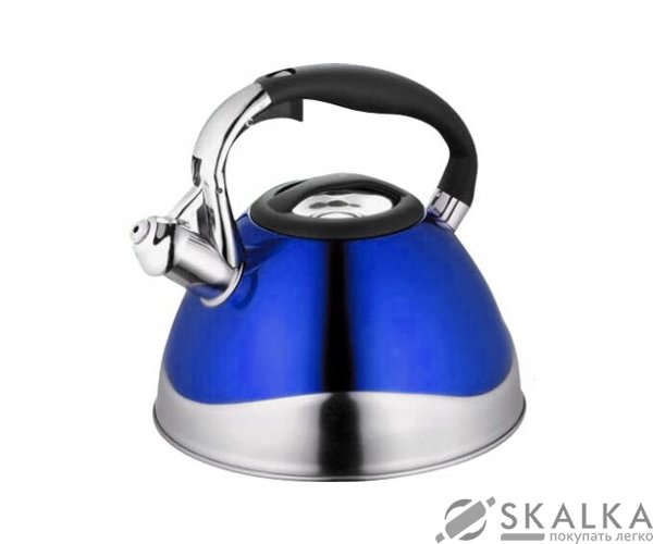 На фото Чайник Maestro со свистком 3 л синий (MR-1338C)