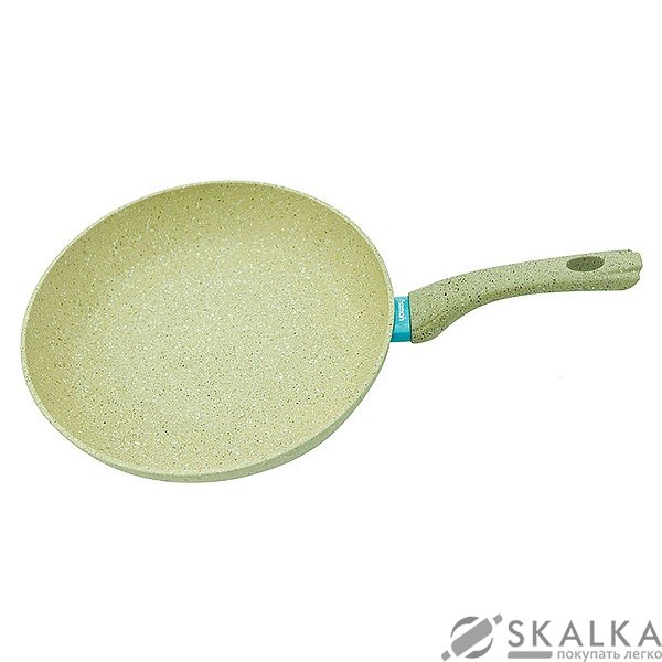 Сковорода Fissman WHITE STONE 28 см с каменным антипригарным покрытием (AL-4984.28) На фото Сковорода Fissman WHITE STONE 28 см с каменным антипригарным покрытием (AL-4984.28)