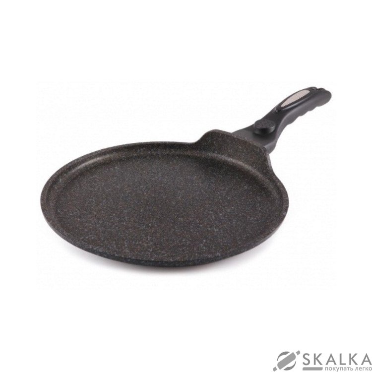 Сковорода для блинов Fissman MEGA 24 см с мраморным покрытием (AL-4612.24) На фото Сковорода для блинов Fissman MEGA 24 см с мраморным покрытием (AL-4612.24)