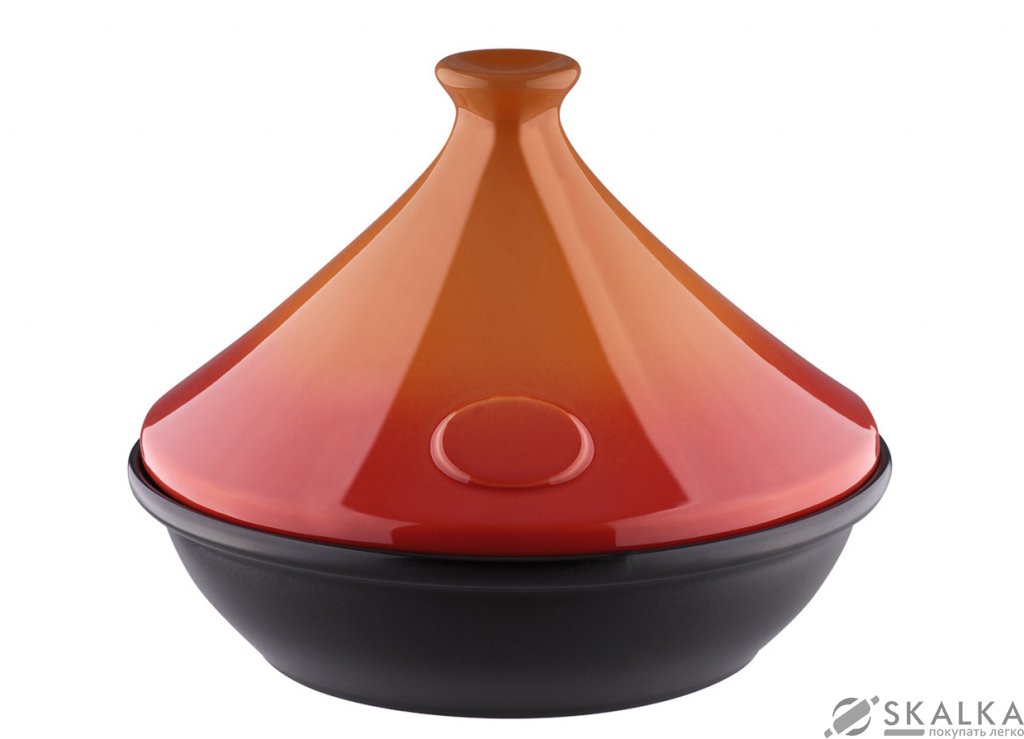 На фото Таджин Granchio Orientale Green Fiamma сollection 30 см / 3.0 л (88535)