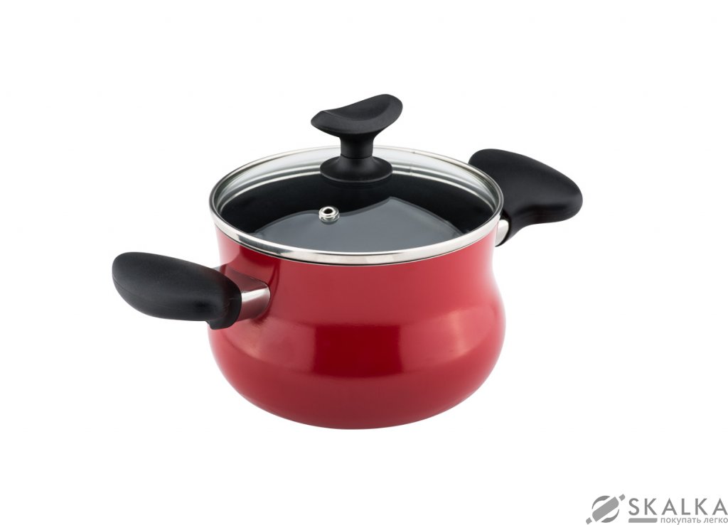 Кастрюля Granchio Fiorellino сollection 18 см / 2.0 л (88084) На фото Кастрюля Granchio Fiorellino сollection 18 см / 2.0 л (88084)