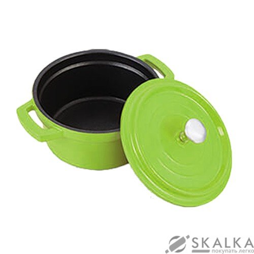 Кастрюля Maestro Castс крышкой 0.25 л зеленая (MR-4010) На фото Кастрюля Maestro Castс крышкой 0.25 л зеленая (MR-4010)