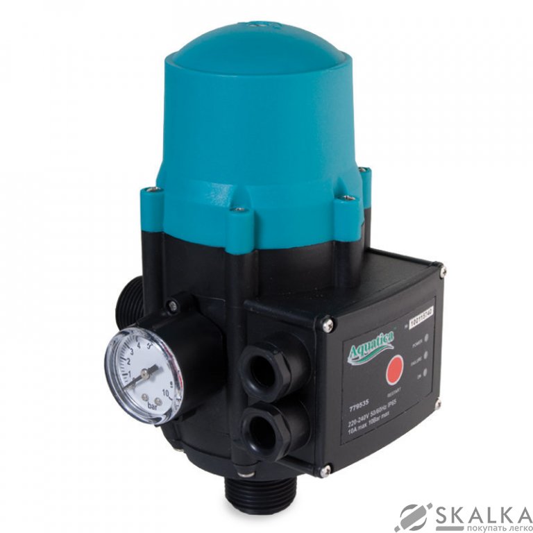 Контроллер давления электронный Aquatica 1.1кВт Ø1 (779535) На фото Контроллер давления электронный Aquatica 1.1кВт Ø1 (779535)