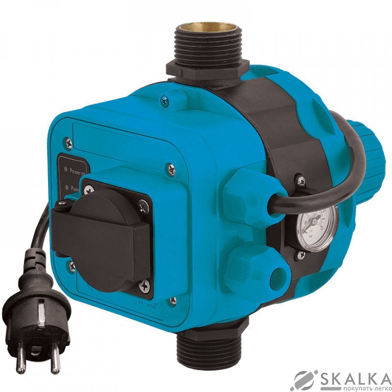 Контроллер давления электронный Aquatica 1.1кВт Ø1 + розетка (779556) На фото Контроллер давления электронный Aquatica 1.1кВт Ø1 + розетка (779556)
