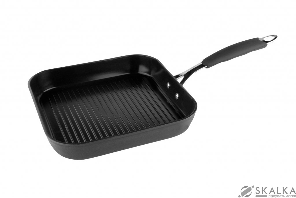 Сковорода гриль Vinzer Eco Style Induction 26х26 см (89477) На фото Сковорода гриль Vinzer Eco Style Induction 26х26 см (89477)