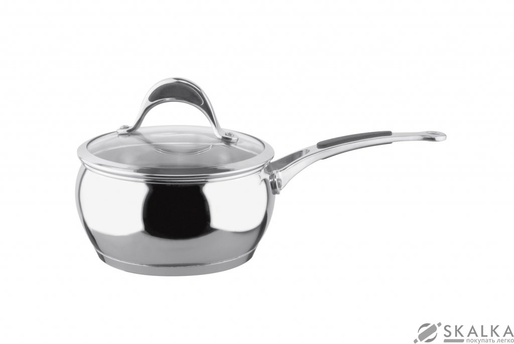 Ковш Vinzer Stella series с крышкой 1.8 л 16 см (89065) На фото Ковш Vinzer Stella series с крышкой 1.8 л 16 см (89065)