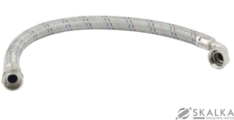 Шланг Ø25 60см 1х1 сталь Katran (779773) На фото Шланг Ø25 60см 1х1 сталь Katran (779773)