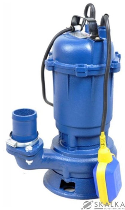 На фото Дренажно-фекальный насос Werk WQD12 (37966)